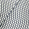 Tessitura Monti India Giza Cotton Checks Shirting Fabric (White and Grey).