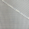 Tessitura Monti India Giza Cotton Checks Shirting Fabric (White and Grey).