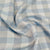 Ferriccio Dietlo Giza Cotton Checks Shirting Fabric (Blue and Grey)