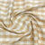 Giza House By Soktas Giza Cotton Check Shirting Fabric (Beige).