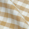 Giza House By Soktas Giza Cotton Check Shirting Fabric (Beige).