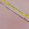 Giza House By Soktas Giza Cotton Checks Shirting Fabric (Red and Beige)