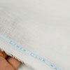 Linen Club (Aditya Birla Group) 100 LEA European Linen Solids Shirtingand Kurta Pajama Fabric (White)