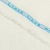 Linen Club (Aditya Birla Group) 120 LEA European Linen Solids Shirting and Kurta Pajama Fabric (White)