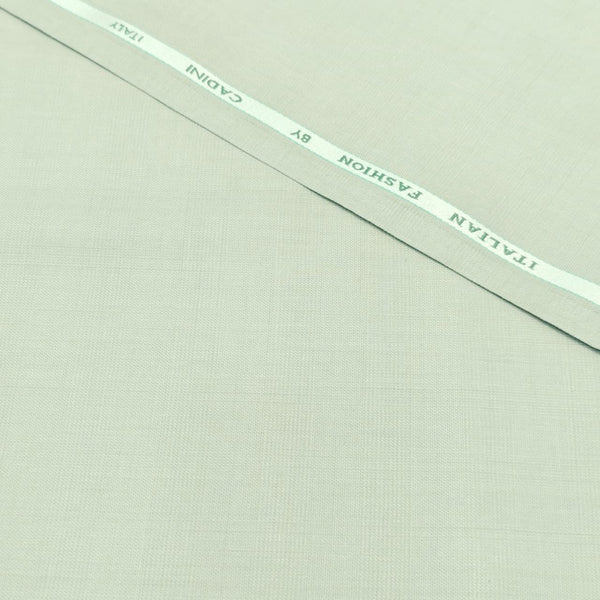 Cadini By Siyaram Self Checks Poly Viscose Suiting And Trouser Fabric (Pista Green)