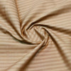 Solino 100% Cotton Striped Shirting and Kurta Fabric (Brown)