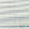 Arvind 100% Cotton Striped Shirting Fabric (Black, Lavender)
