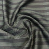 Giza House By Soktas Giza Cotton Checks Shirting Fabric (Grey and Metallic Blue)