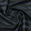 Soktas Giza Cotton Striped Shirting Fabric (Black and Navy)