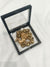 Elegant High-Quality Metal Brooch with Decorative Buttons
